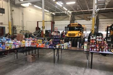 Red Dragons team up to address food insecurity in Oswego County