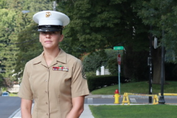 Sense of Duty Leads Carver to Marines, Back to SUNY Cortland