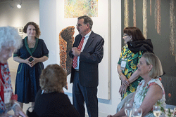 Dowd Gallery showing permanent collection