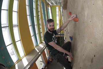 Student Climber Rescues Trapped Dog