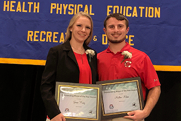 Physical education society to honor two seniors