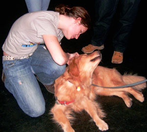 Dogs, Massages Offer Break from Finals Week