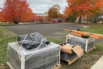 New garden boxes bloom on campus 
