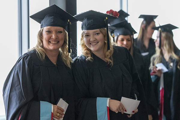 Mom and daughter earn SUNY Cortland degrees together