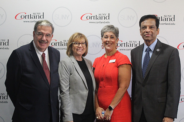 SUNY provost’s visit highlights research success