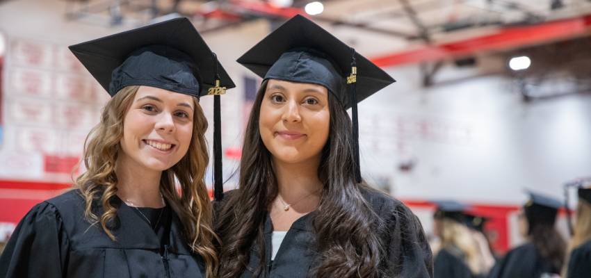 students at 2026 graduate commencement