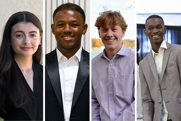Four seniors earn highest SUNY honor