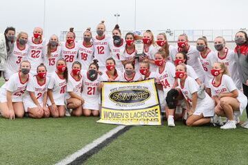 Women's lacrosse wins SUNYAC title