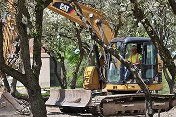 Busy summer of construction underway on campus