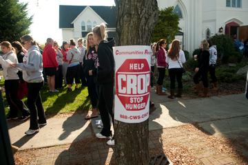 Students Will Walk to End Hunger