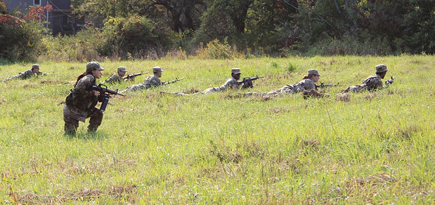 Training in a field