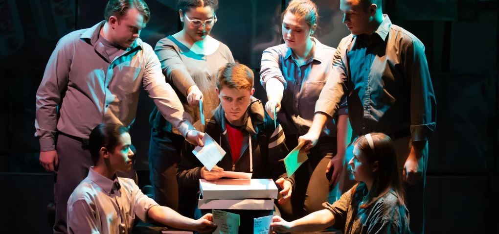 Scene from Curious Incident performance