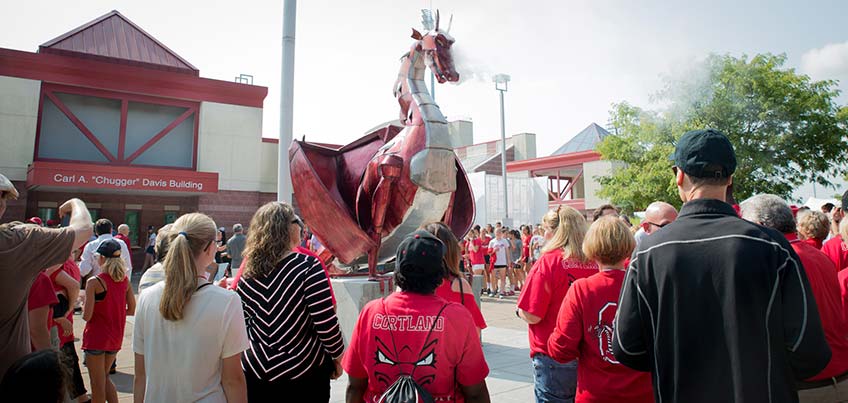 We are the Red Dragons - SUNY Cortland