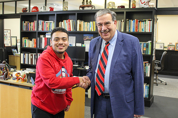 Senior earns SUNY’s first-ever Harvey Milk Award