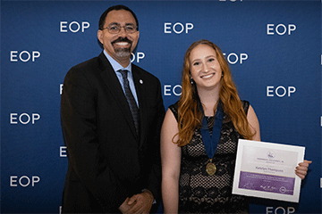SUNY Cortland senior earns EOP’s highest honor