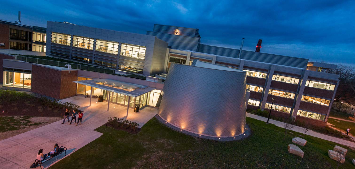 Bowers Hall at Night