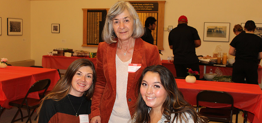 Dr. Codruta Temple and Former Students at Virginia Levine SLE Conference