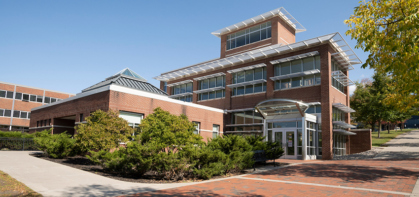 Photo of the education building