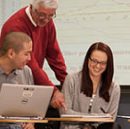 Therapeutic Recreation masters students in a classroom