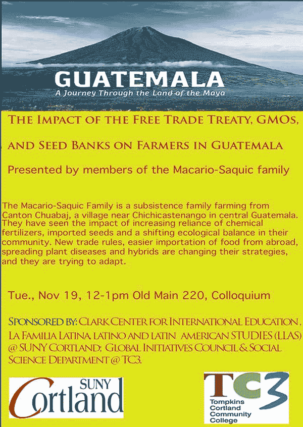 Guatemala discussion flyer