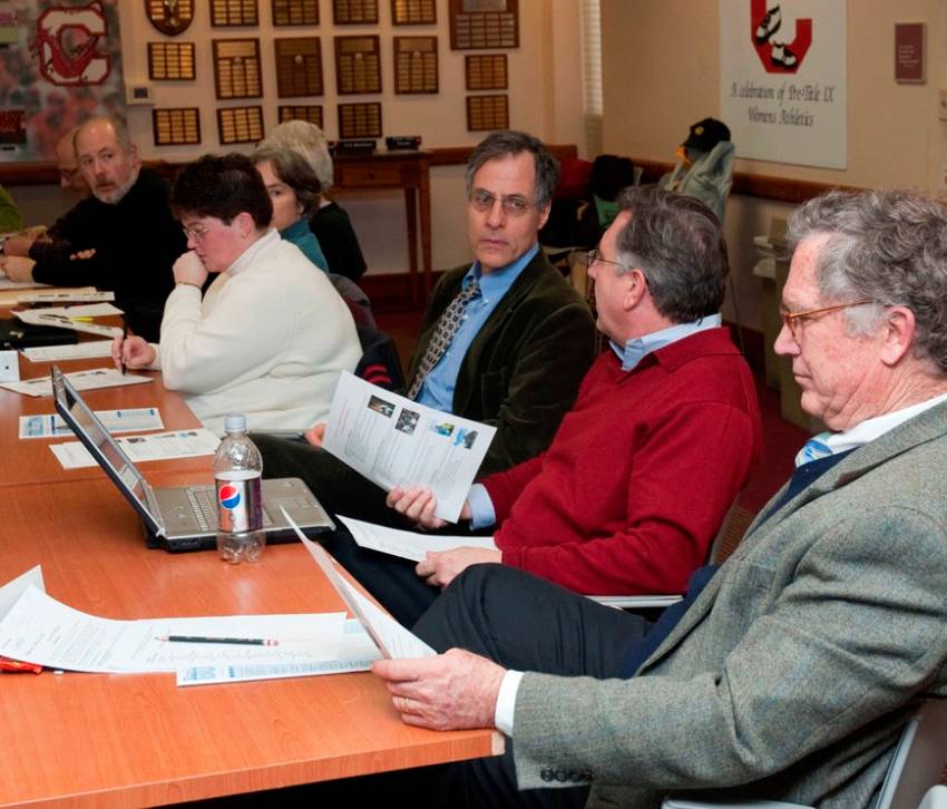 Senators hard at work