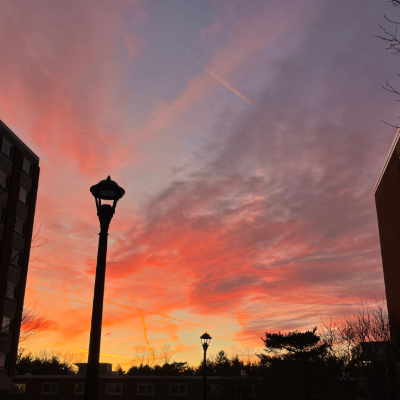 Sunset, photo taken by Kelsey Thornton