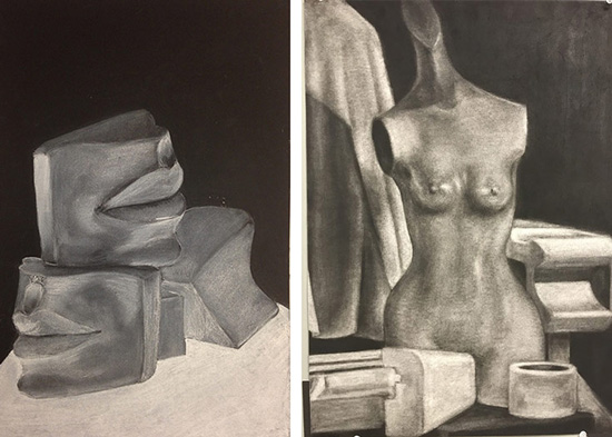 White charcoal reductive