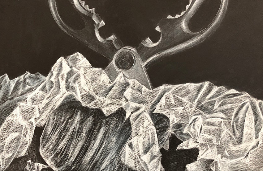 Mallory Green, “Art from Isolation”, Virtual student exhibition, June – August, 2020, Dowd Gallery, SUNY Cortland