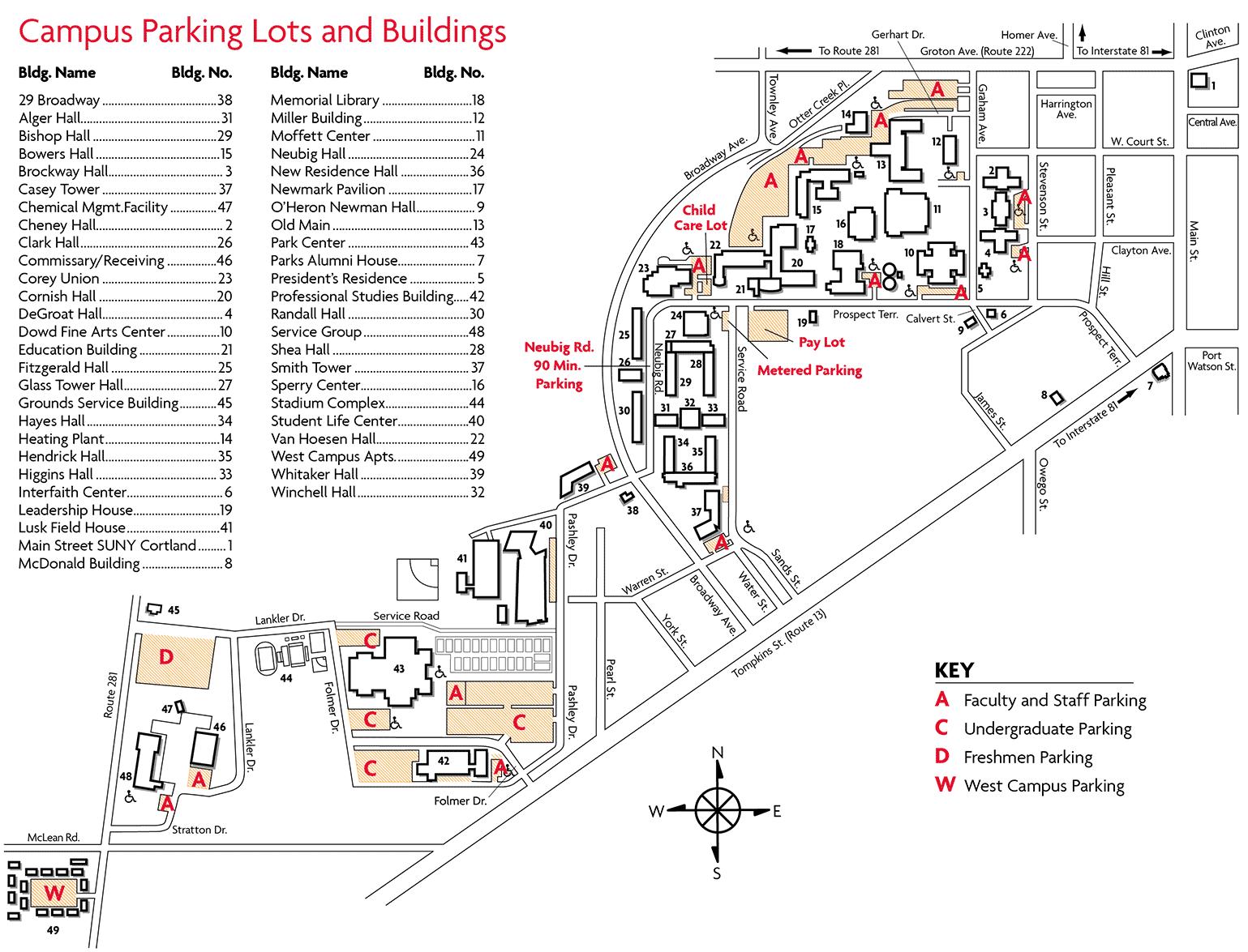 Suny cortland campus tour