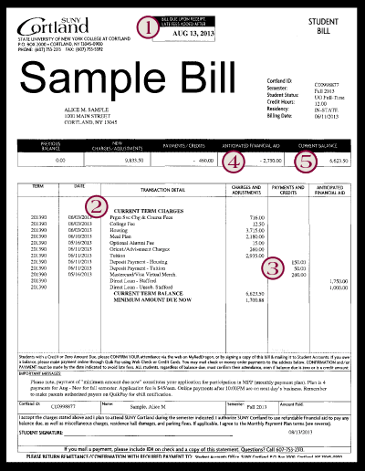 important bills to pay in usa