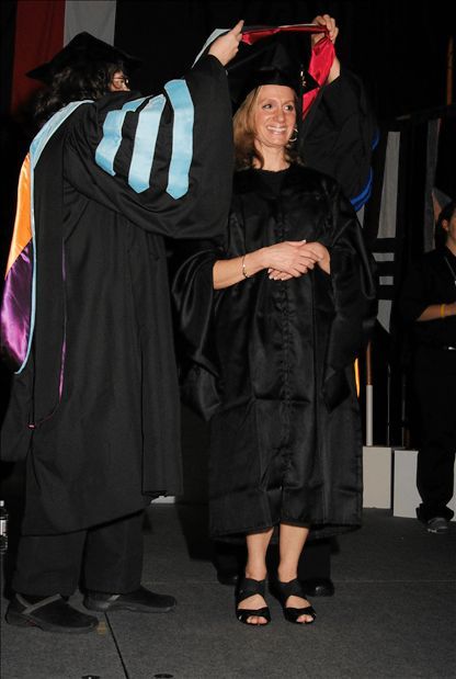 Graduate Student Hooding Ceremony Sample