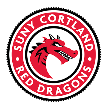 SUNY Cortland Badge in two-color