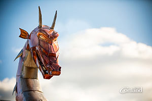 Dragon Sculpture head